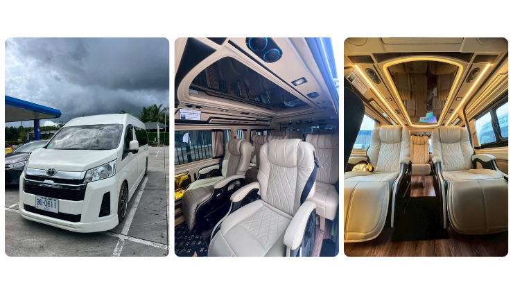 Toyota Commuter VIP - รถตู้เช่า VIP พร้อมคนขับมืออาชีพ